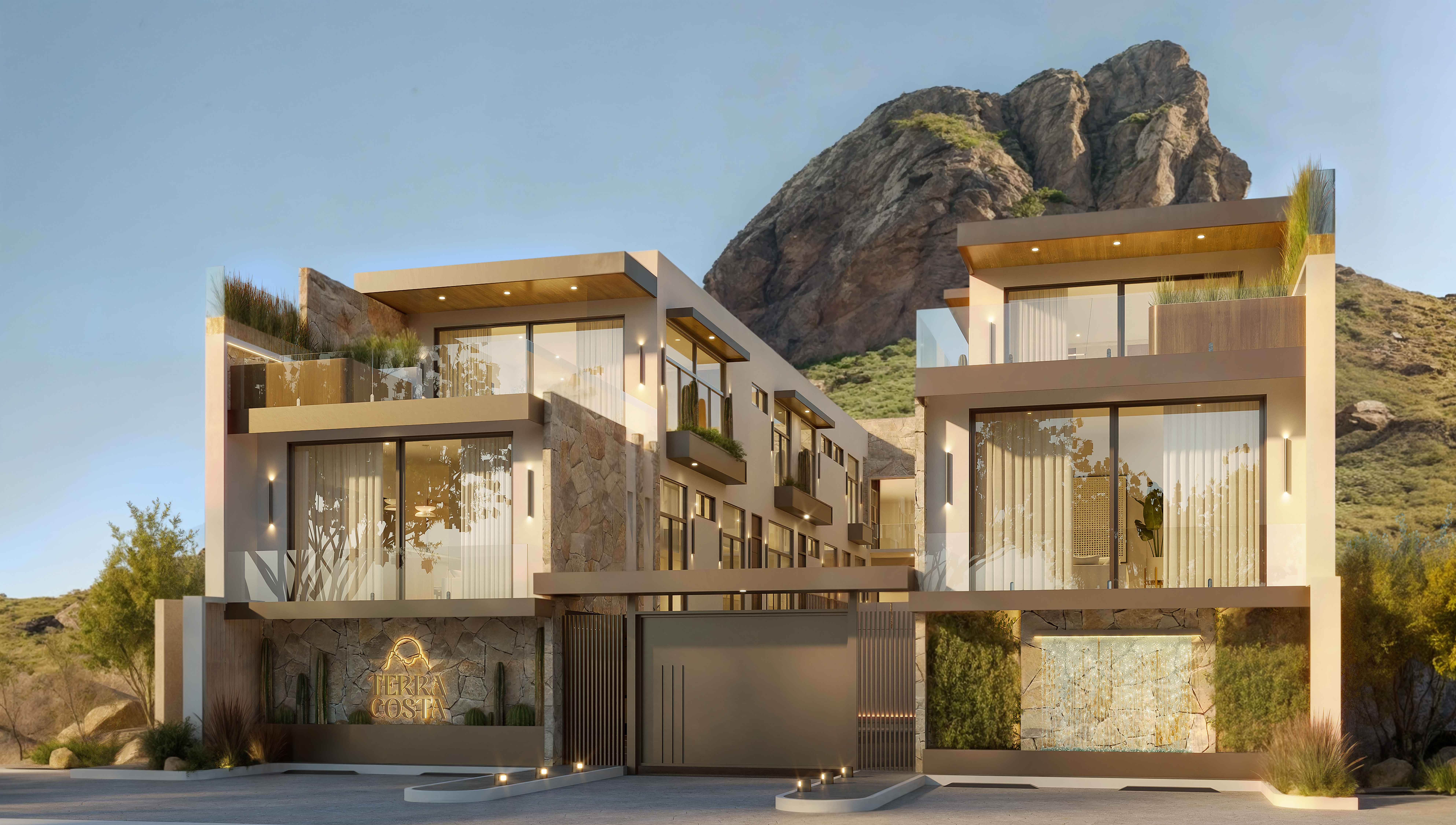 Render exterior Terra Costa