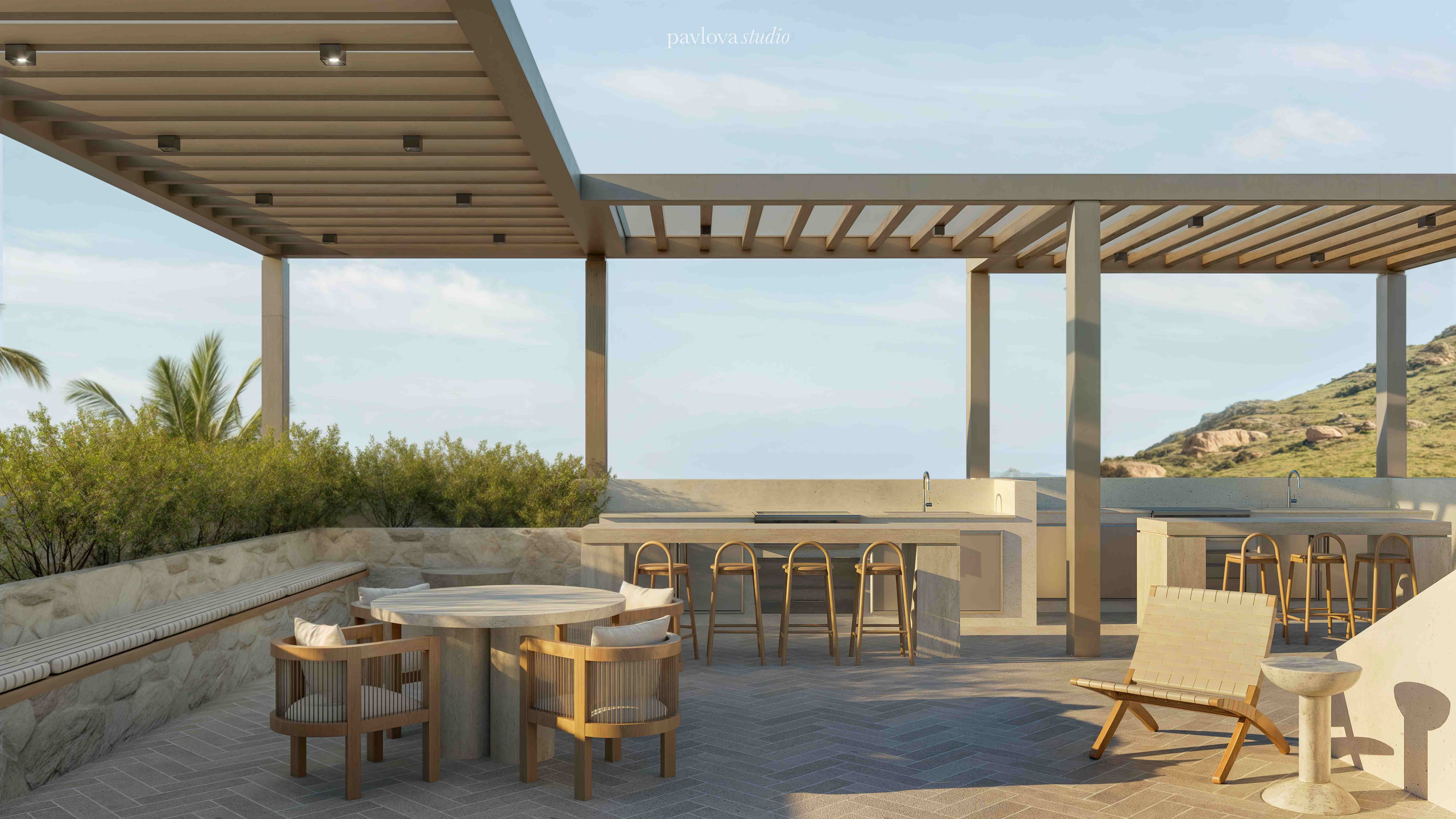 Alberca rooftop